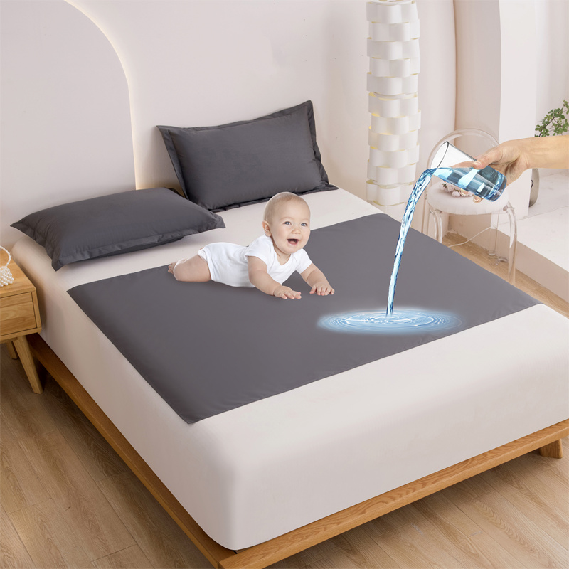Waterproof Mattress Protector Breathable - ベッドフラットシート TPU 防水 SPA カップルマットレスカバー 大人用尿パッド
