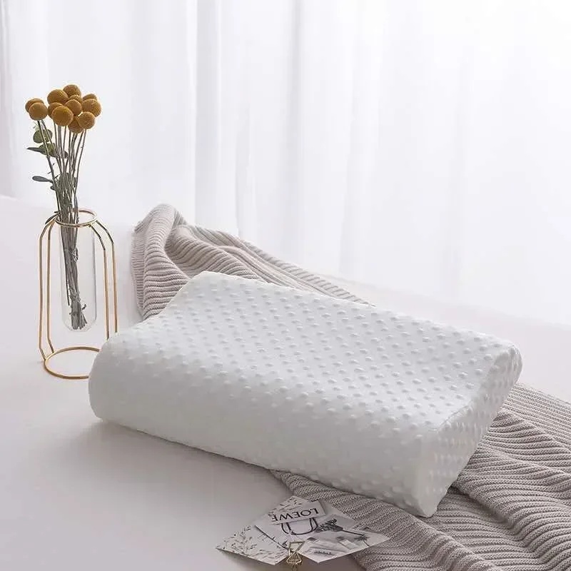 高級エルゴノミックメモリーフォーム製ネックサポート枕。整形外 - Memory Foam Orthopedic Pillow Neck Pain のレビューと価格