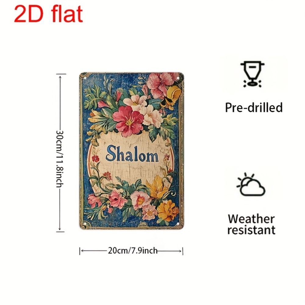CIFBUY ヴィンテージフローラルシャロームアルミニウムウ - Home Decor のレビューと価格